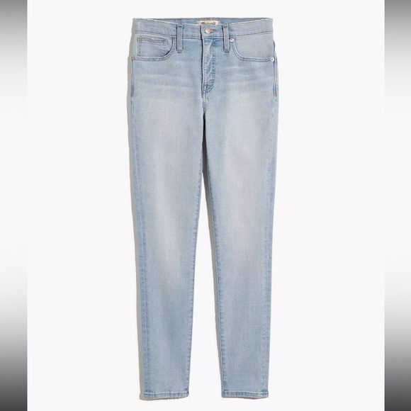Madewell 9" Mid-Rise Skinny Crop Jeans - Picture 3 of 12